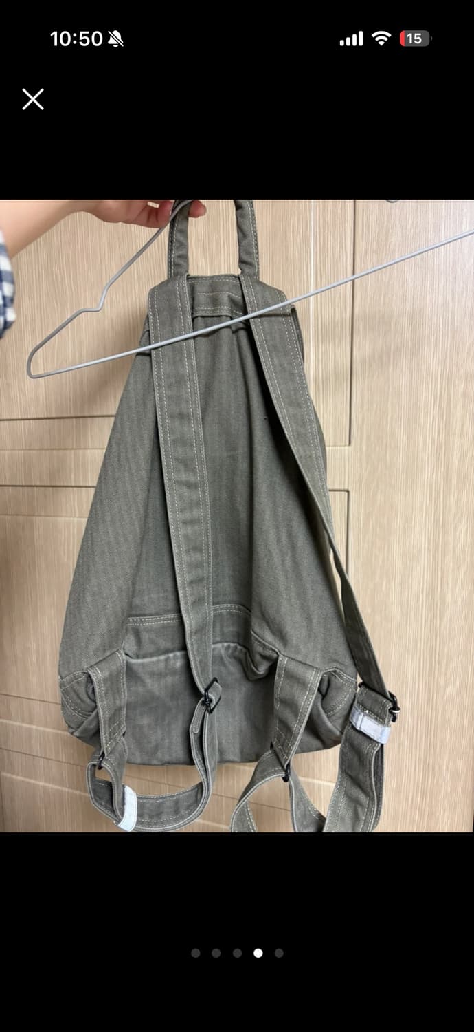 요시다포터 캔버스 스톤워시 럭색 백팩 상품이미지4