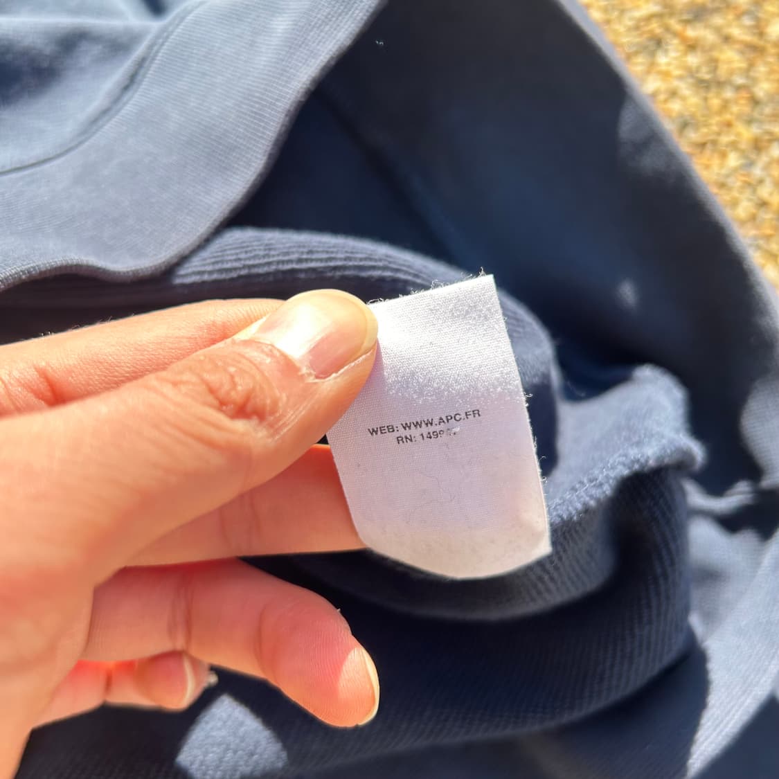 아페쎄(A.P.C) 아킬로고 스웨트 셔츠 상품이미지6