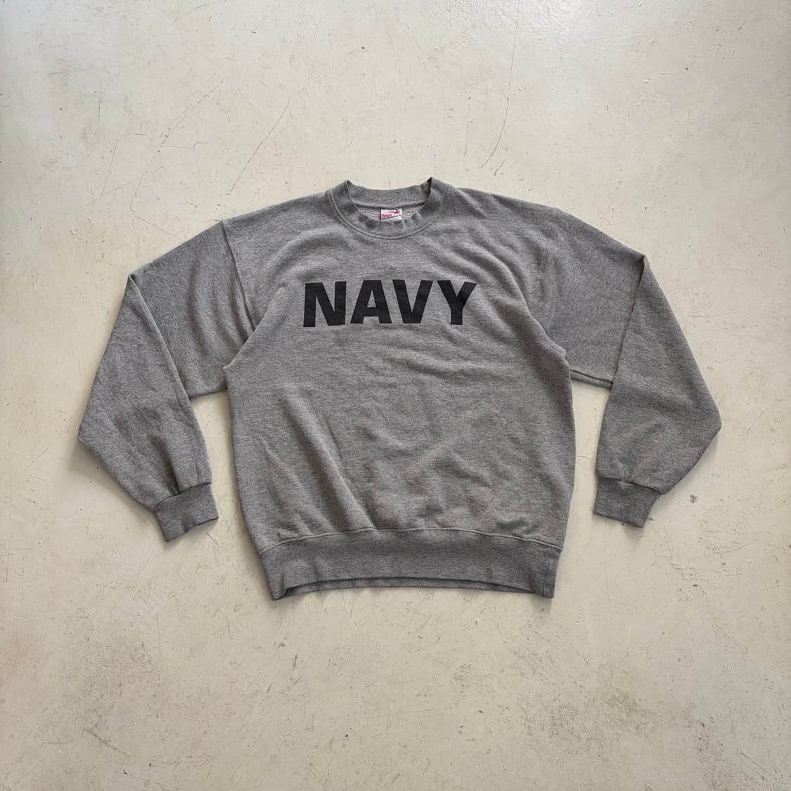 SOFFE USA OG 미해군 빈티지 스웻셔츠 M 상품이미지1