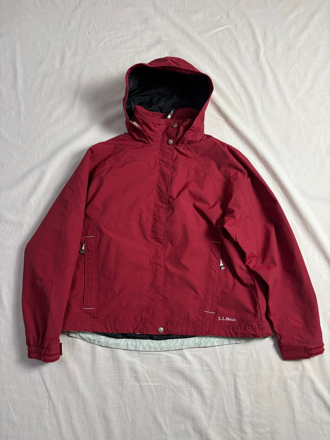 L.L Bean 엘엘빈 우먼 나일론 후드 자켓 L 상품이미지1