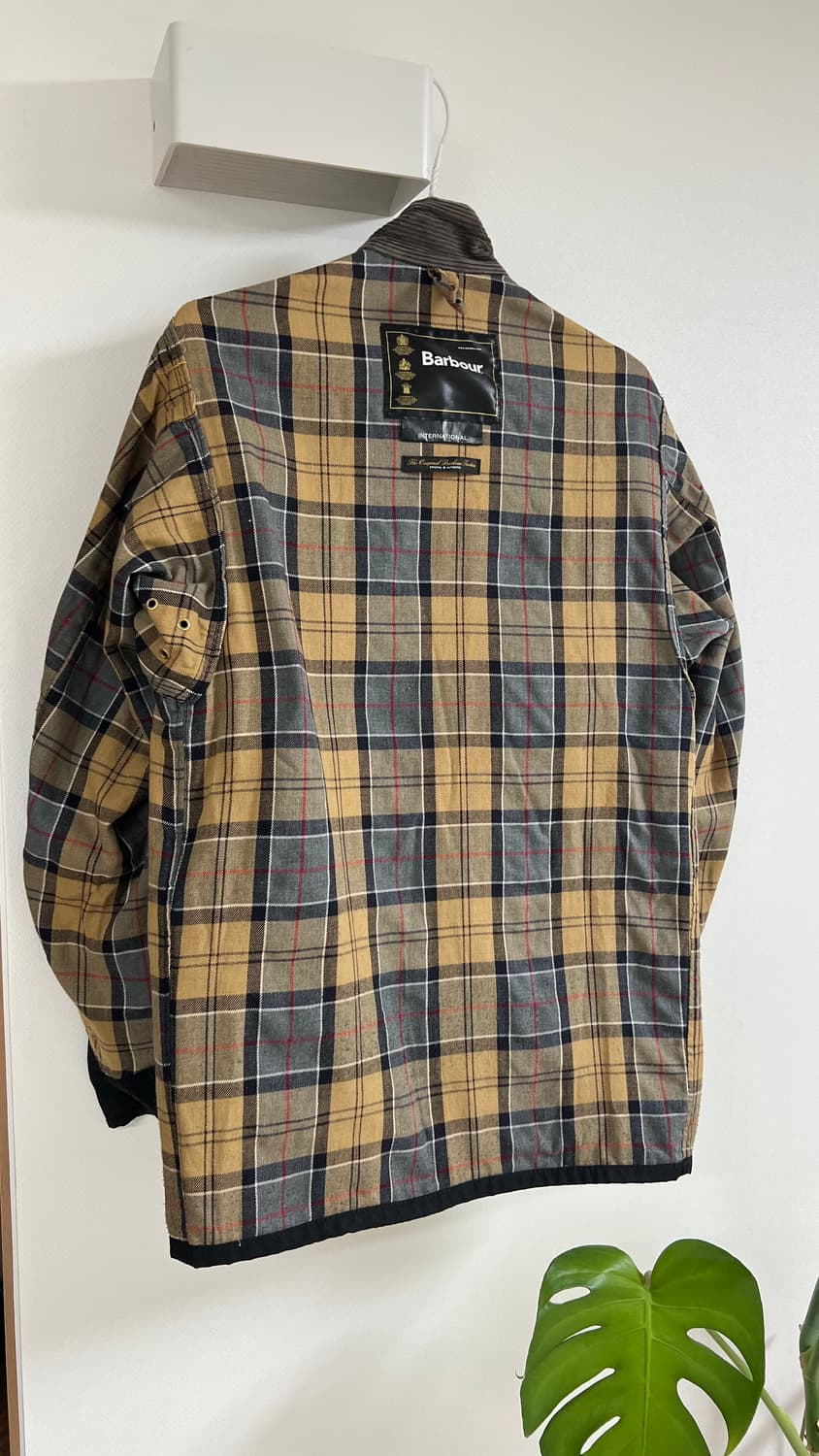 바버 인터내셔널 블랙 왁스 자켓 34 상품이미지6