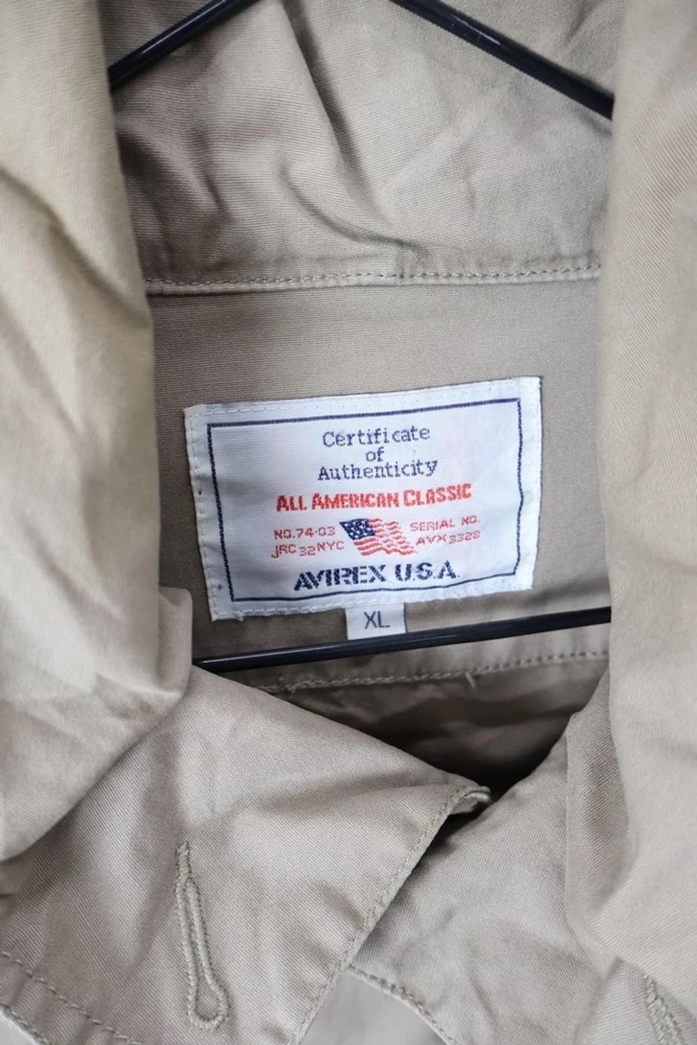 00's Avirex Field Jacket Beige 상품이미지7