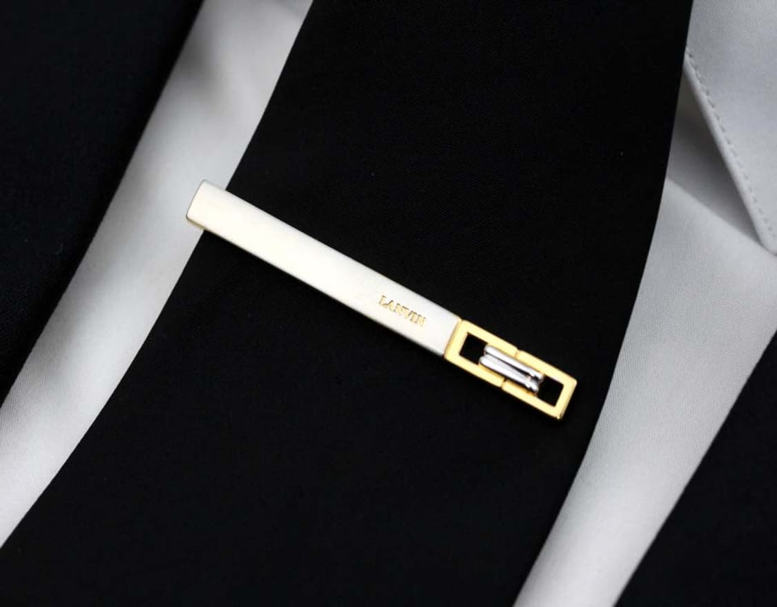 랑방 A-등급 6.5cm 남자 명품 넥타이핀 빈티지 상품이미지7