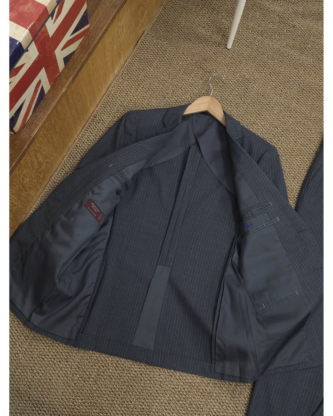 이태리 PRIMATIST사의 파인메리노 썸머 울100% 수트셋업 상품이미지4