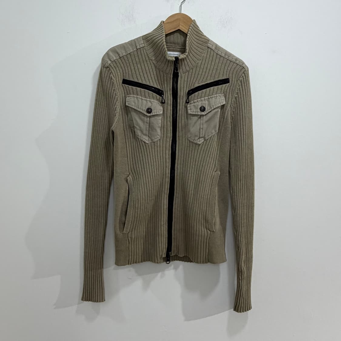 Nicole club for man니트 집업 자켓 상품이미지5