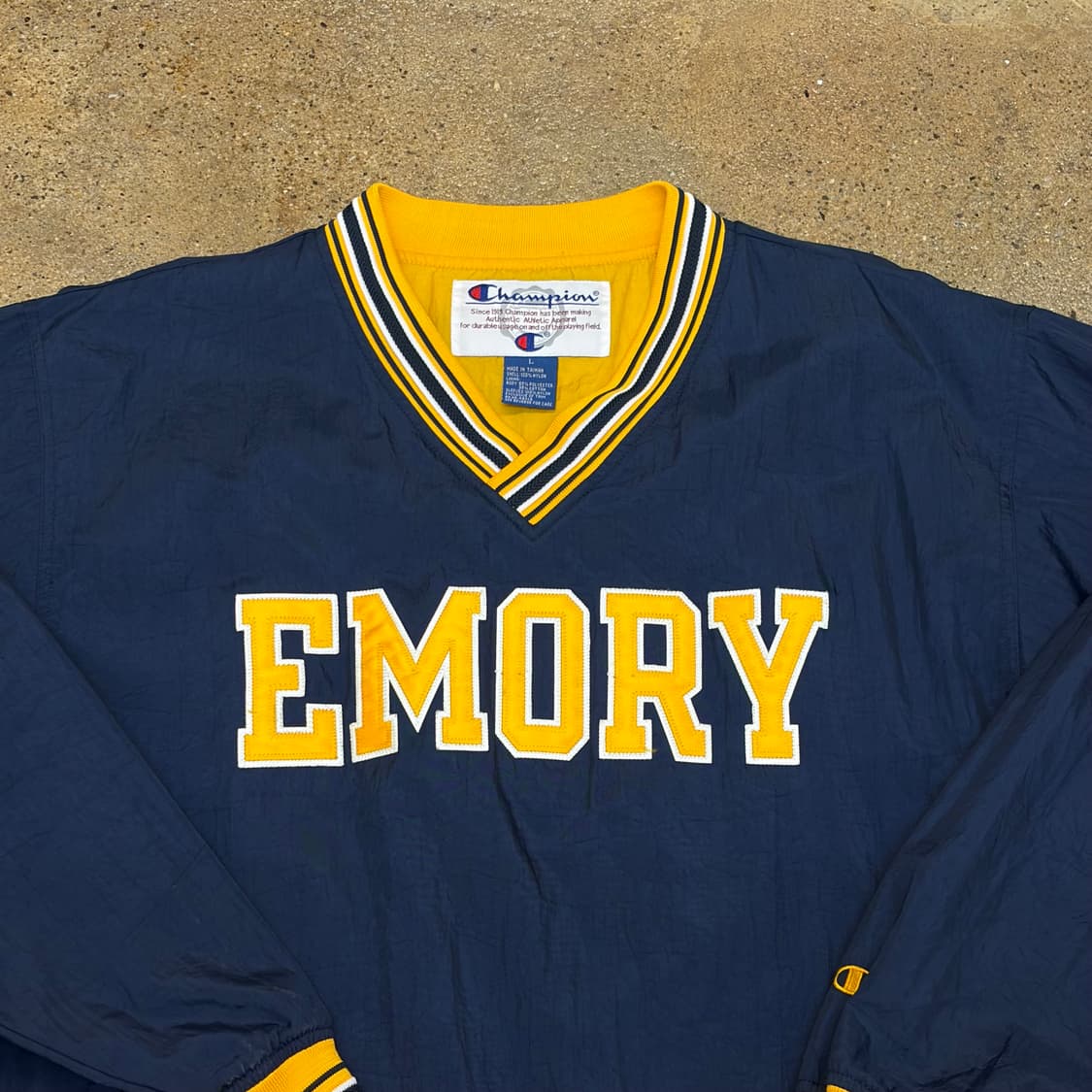 레어 90s 미국 빈티지 챔피언 EMORY 풀오버 바람막이 상품이미지2