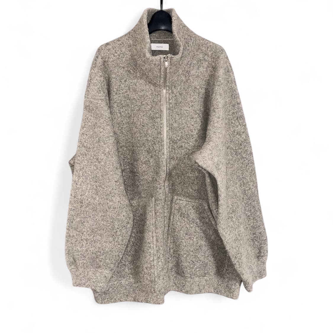 마카웨어 울 앙고라 집업 자켓 상품이미지1