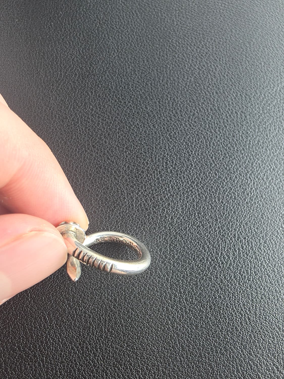 크롬하츠 크로스볼 네일링 US4 (미사용) 상품이미지4