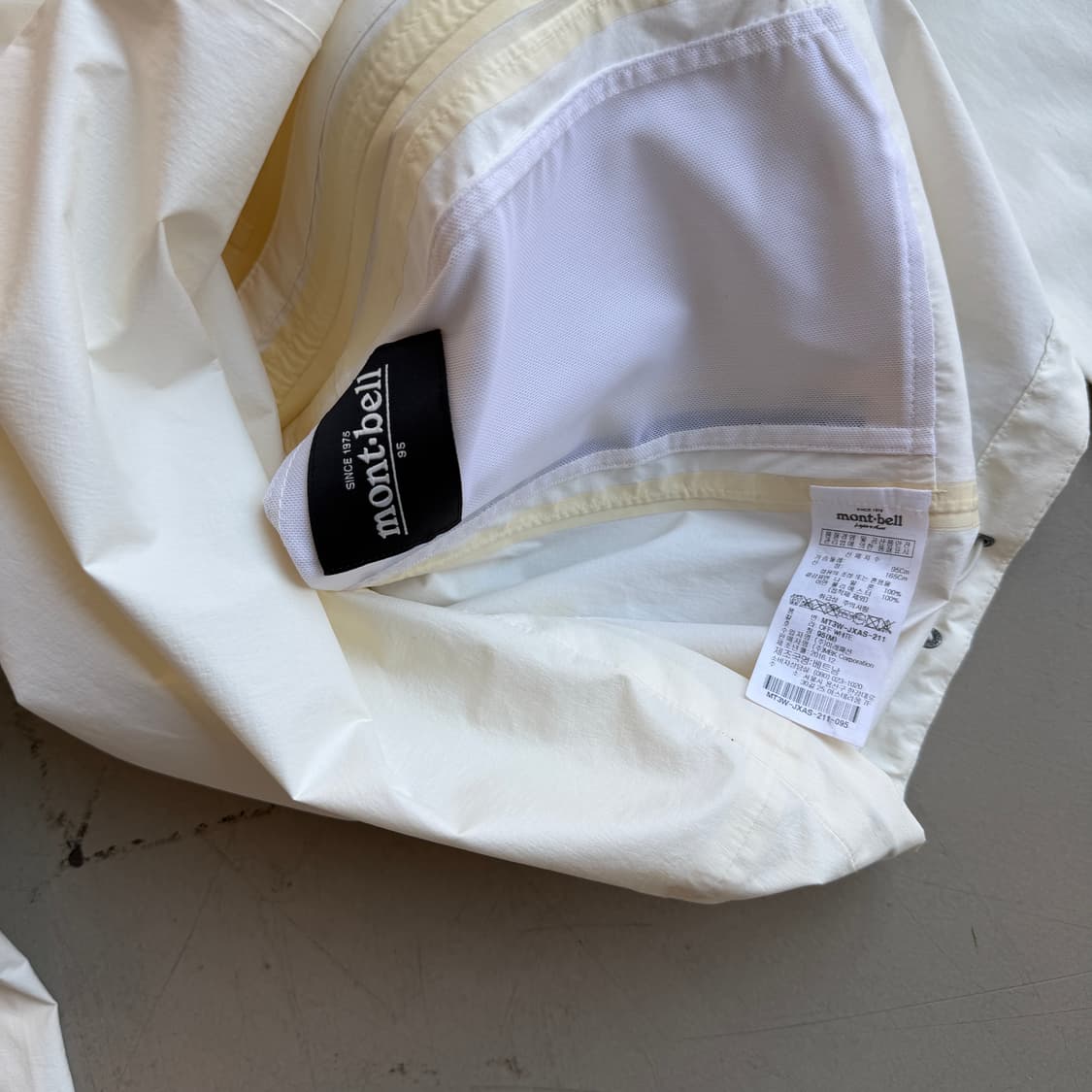 몽벨 고어텍스 윈드브레이커 상품이미지7