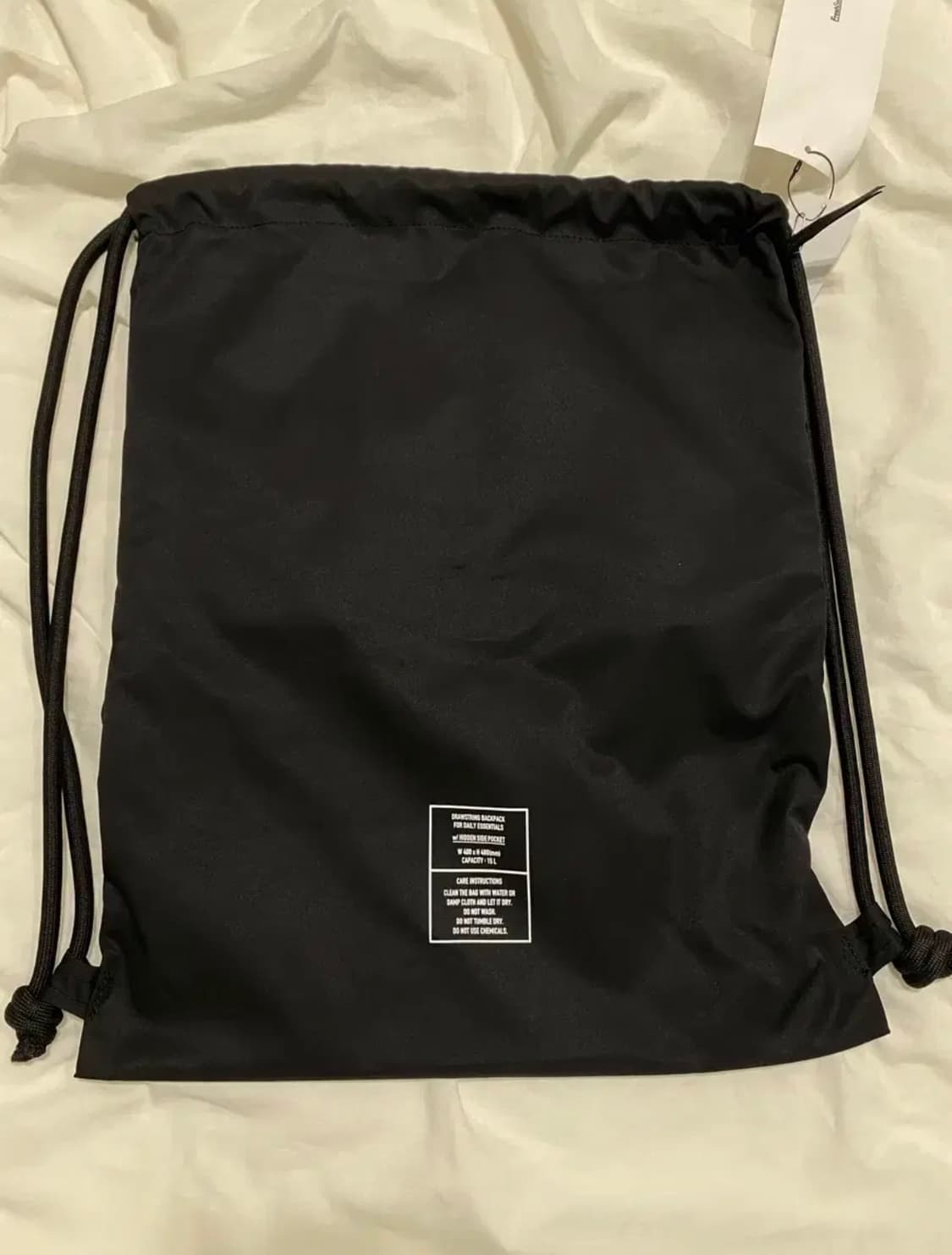 프레쉬서비스 냅색 짐색 블랙 상품이미지3