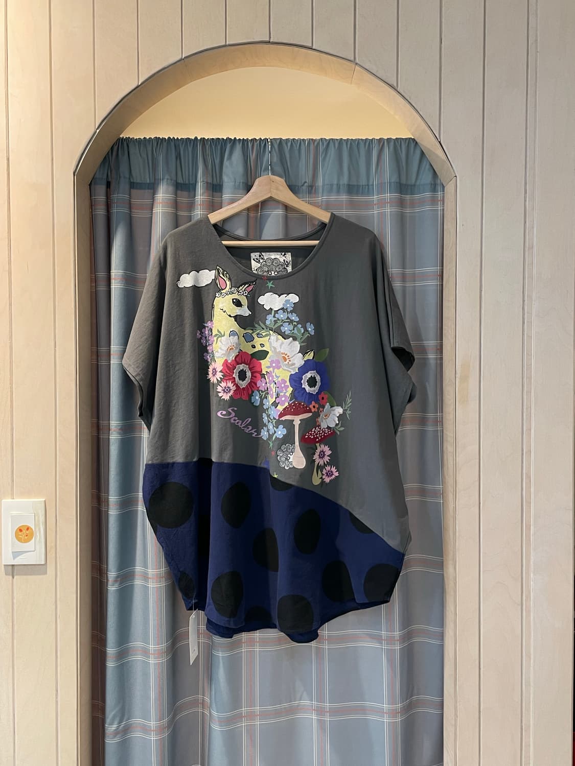 스칼라 밤비 오리엔탈 도트튜닉원피스 상품이미지1