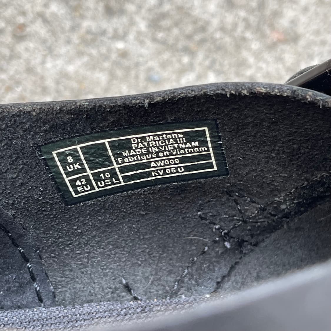 [8UK] 닥터마틴 패트리샤 III 블랙 (270~275) 상품이미지8