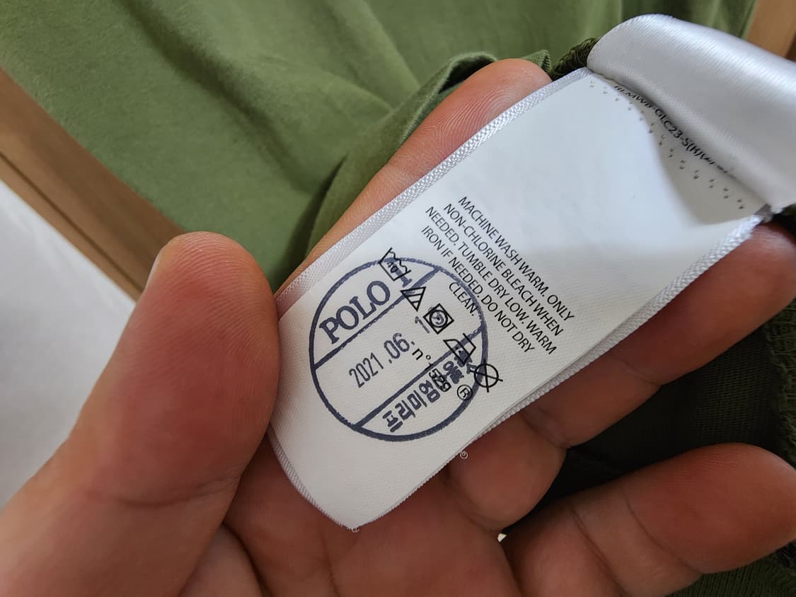 (M)폴로 POLO 로고 아플리케 반팔 티셔츠  상품이미지4