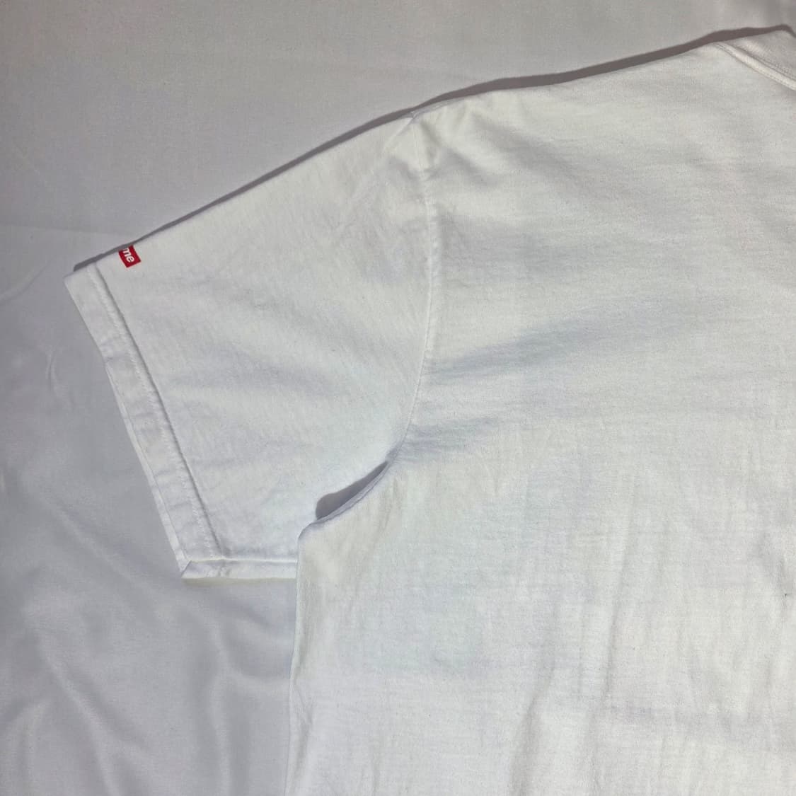 [L]슈프림 터널 티셔츠 화이트 상품이미지7