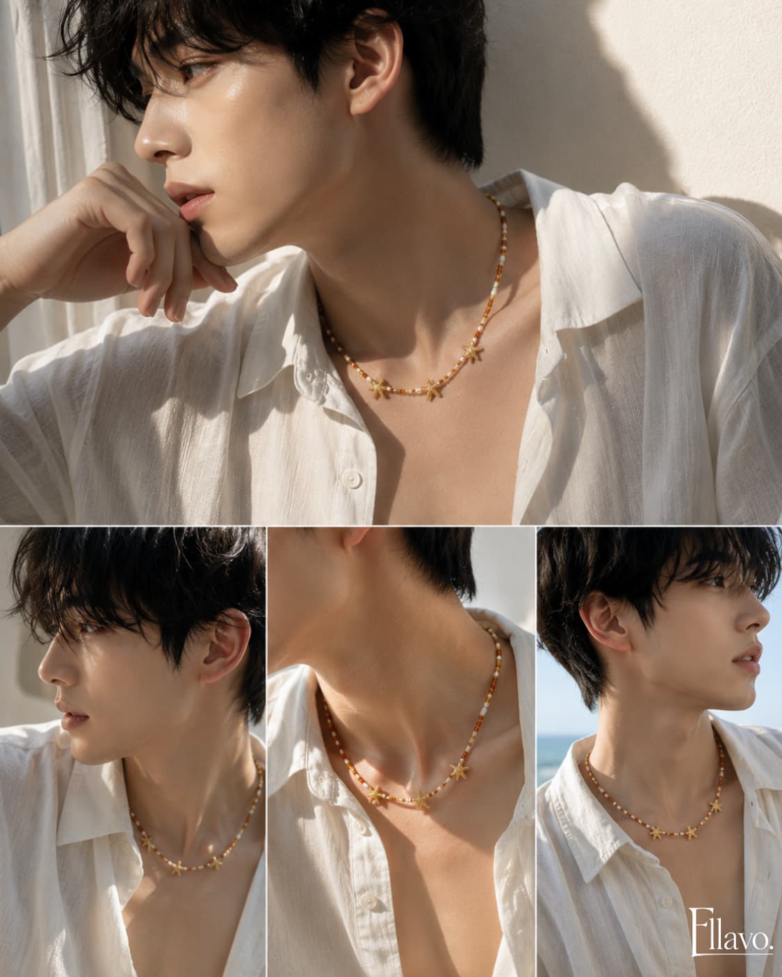 Solmare Beads Necklace  상품이미지4