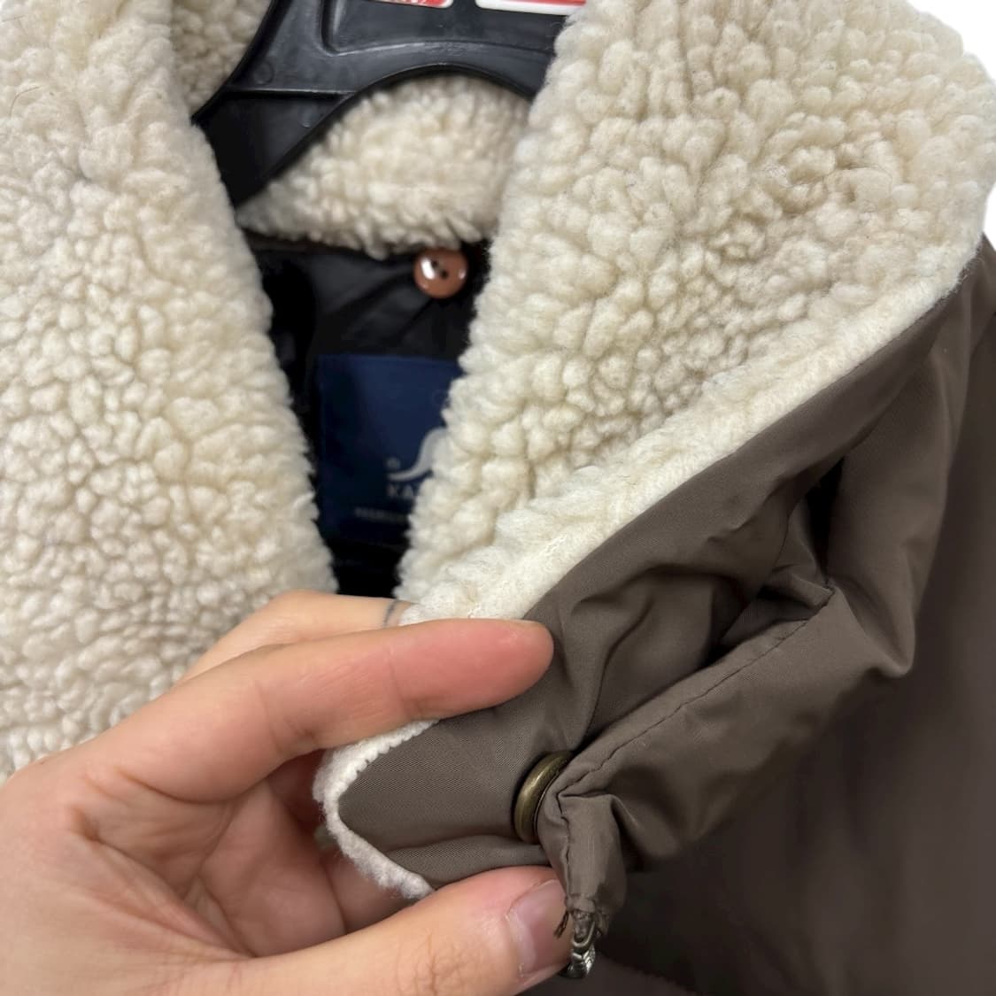 캉골 털 탈착 다운패딩 상품이미지4