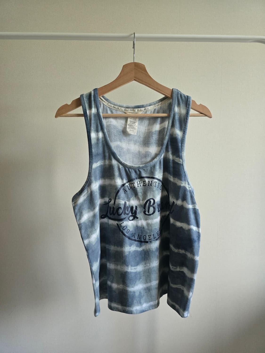 Lucky Brand 타이다이 로고 탱크탑 XL 상품이미지4