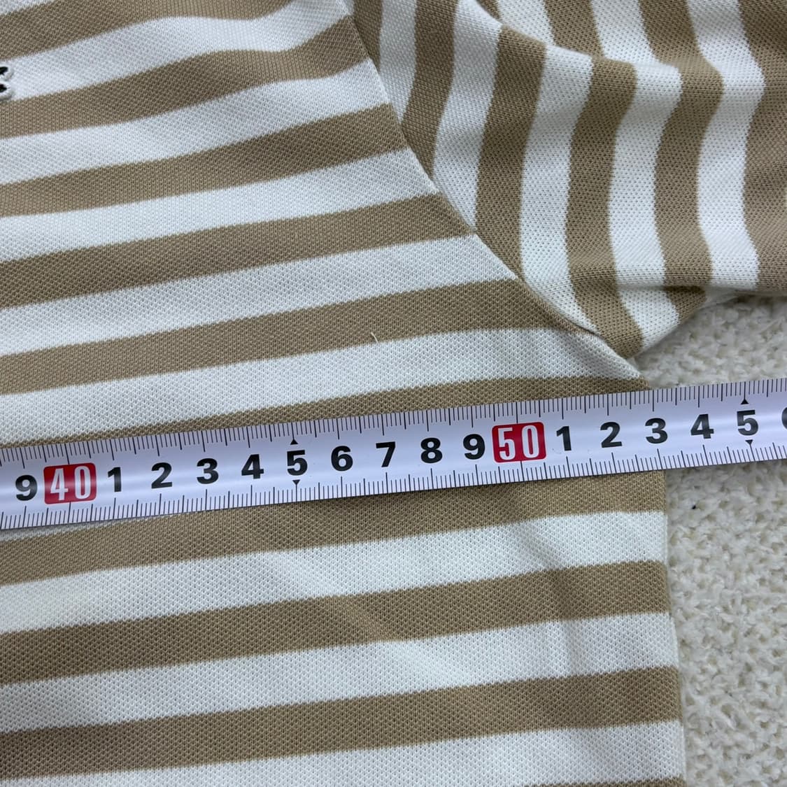 5 라코스테 남성 스트라이프 반팔 티셔츠 0319E 상품이미지6