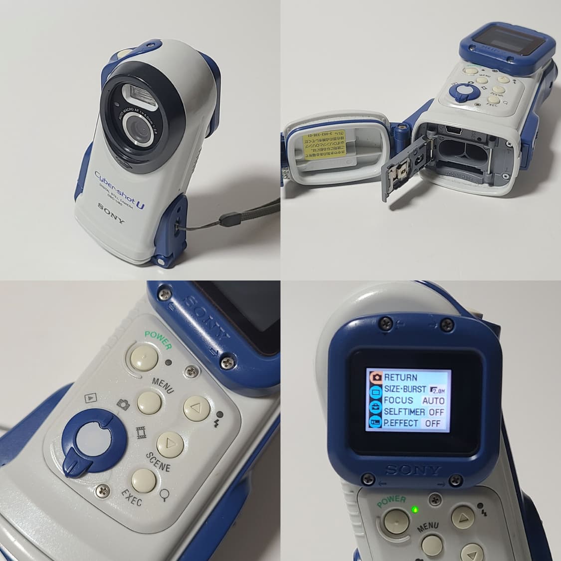 소니 사이버샷 DSC-U60 빈티지 디카 디지털카메라 상품이미지9
