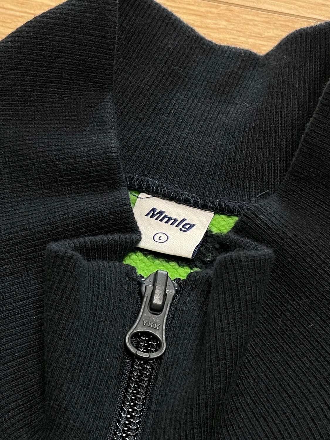 Mmlg 스트라이프 집업 상품이미지3