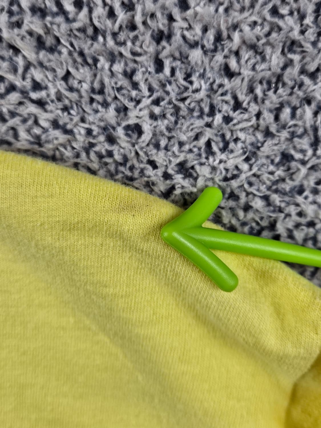 90's USA HANES 싱글 스티치 롱 슬리브 ( L )/ 11130 상품이미지5