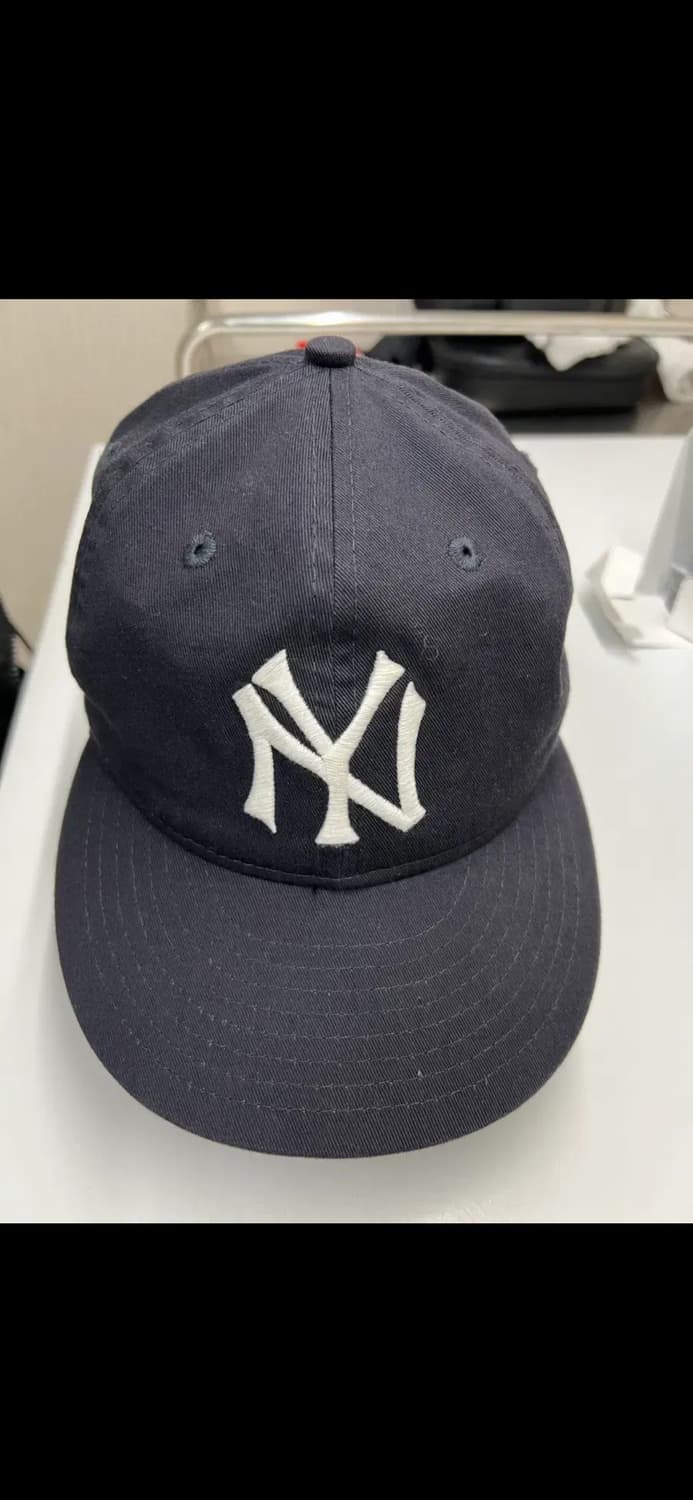 뉴에라 MLB 쿠퍼스타운 뉴욕 양키스 레트로 크라운 스트랩백 네이비 상품이미지4