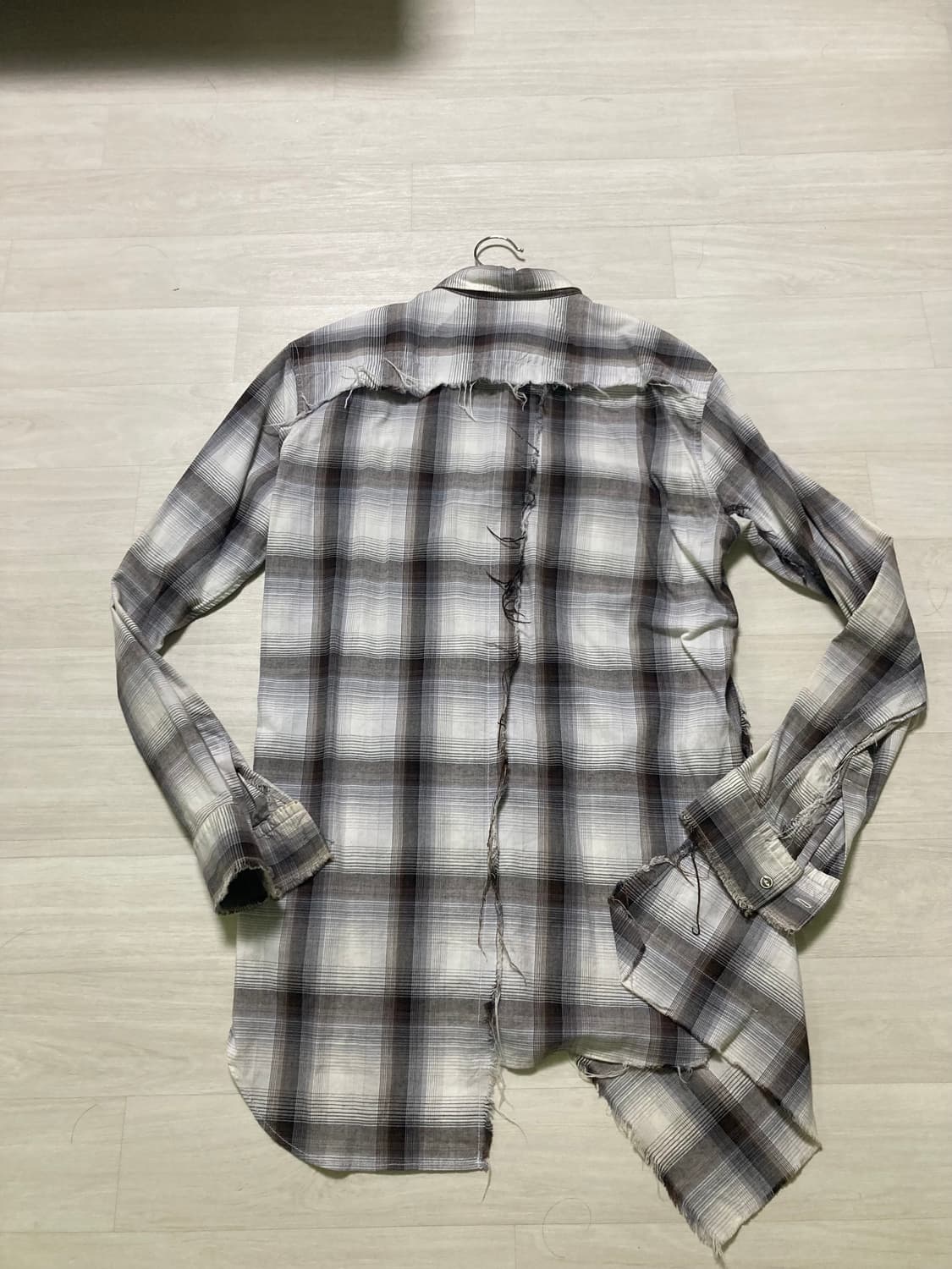 미하라 야스히로 비대칭 셔츠  상품이미지2