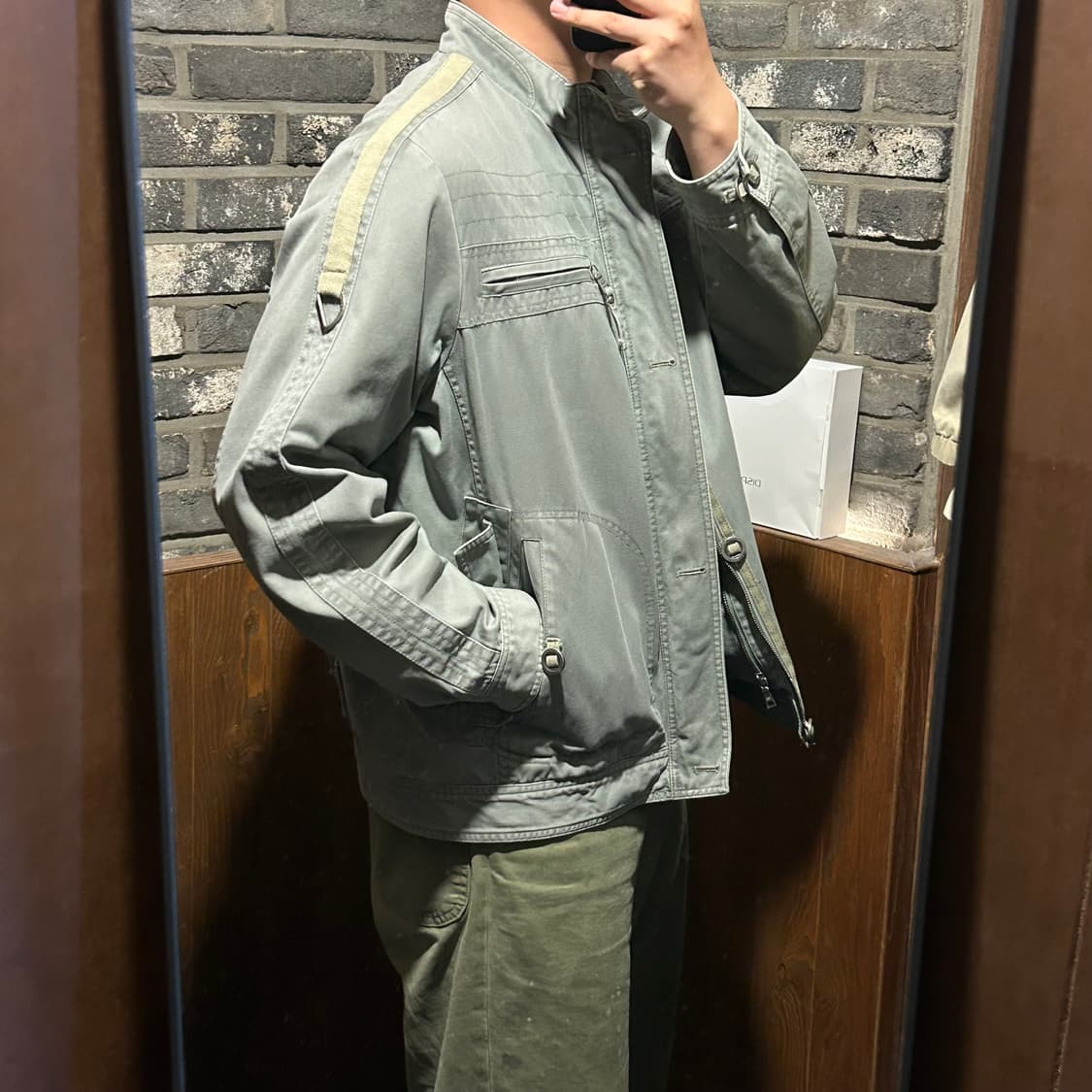 XL) UNDERWOOD 코튼 해링턴 자켓 상품이미지9