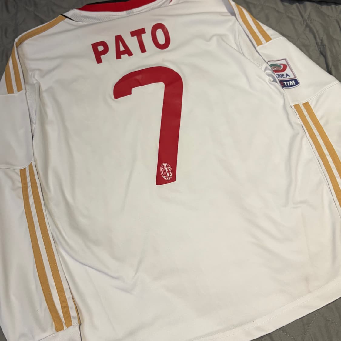 11-12 아디다스 AC밀란 PATO 롱슬리브 유니폼 상품이미지5
