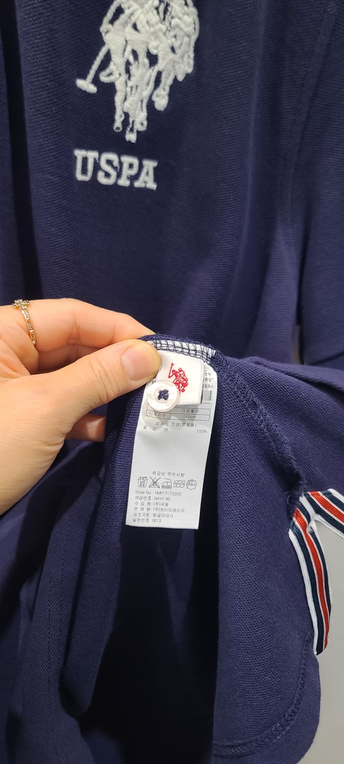 USPA 반팔 카라 티셔츠  상품이미지3