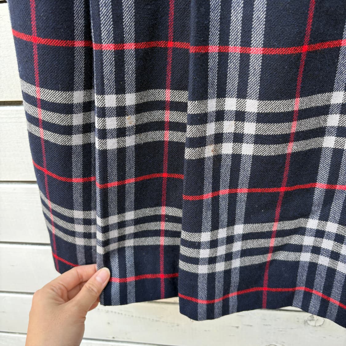 Burberry 버버리 체크 플리츠 스커트 상품이미지2