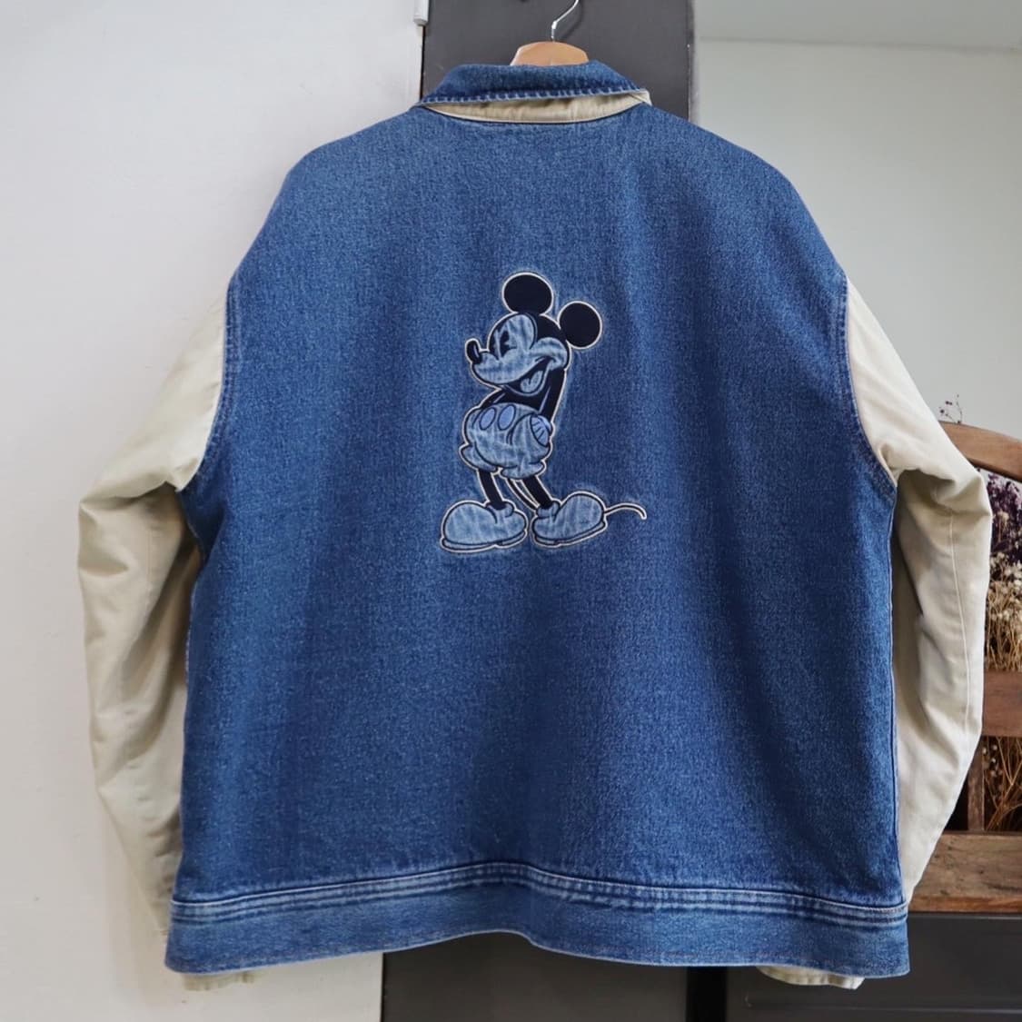 디즈니 90s 데님 바시티 자켓 상품이미지7