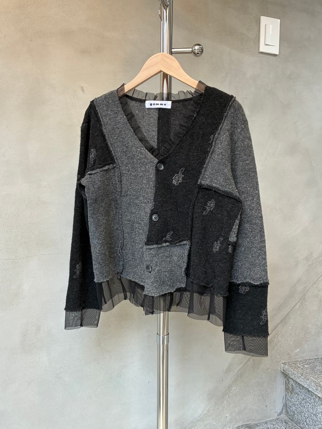 고무 GOMME 가디건 상품이미지1