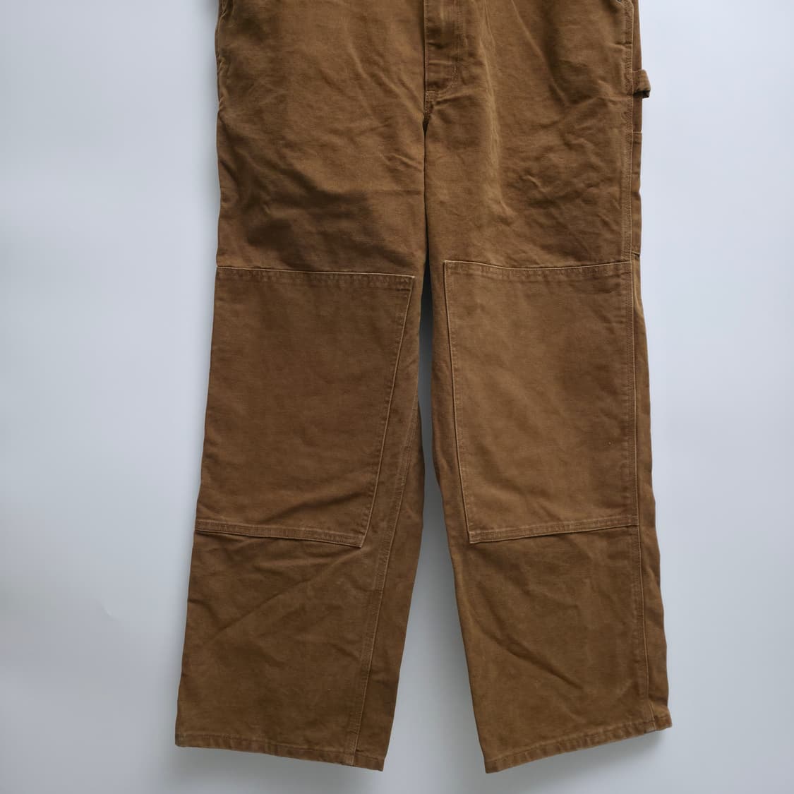 [40/32] 새상품 칼하트 더블니 오버롤 브라운 상품이미지4