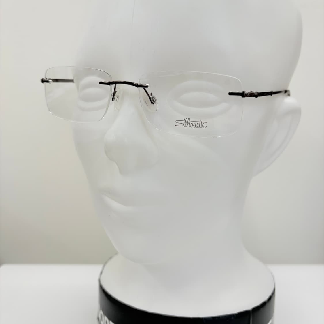 SILHOUETTE 실루엣 사각 브라운 무테 안경 상품이미지5