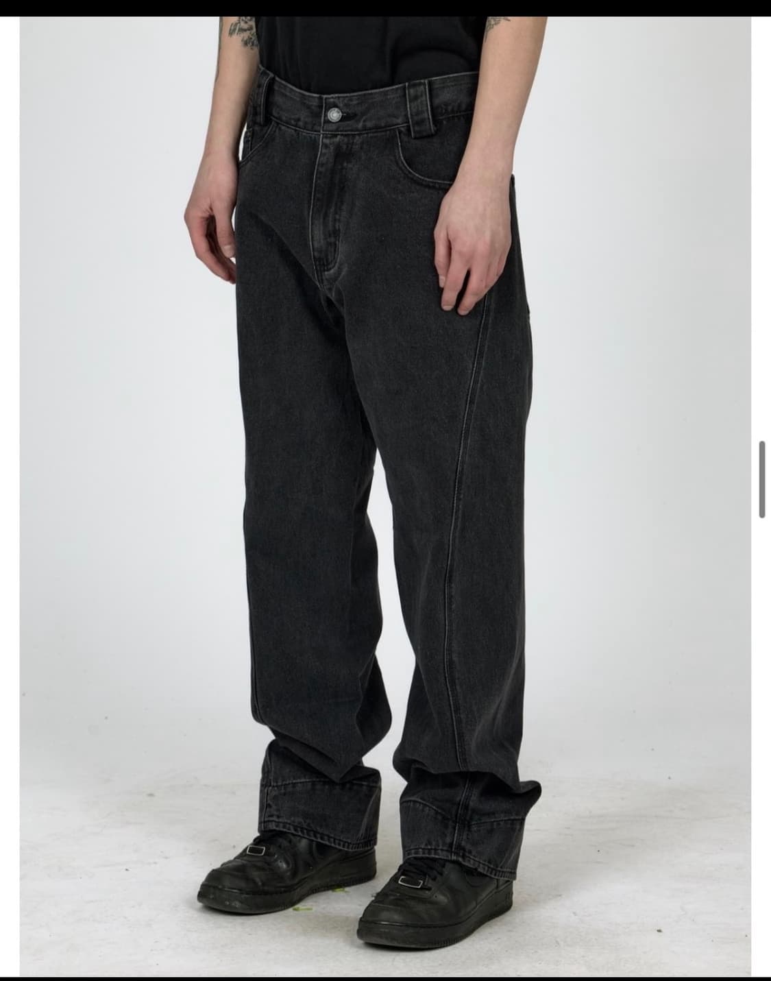 MPa DRIFT DENIM PANTS (BLACK) M 상품이미지2