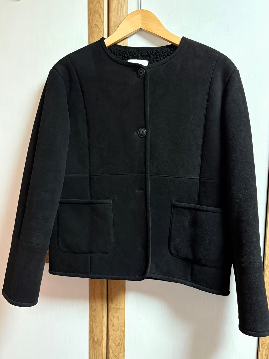 le 숏 무스탕 상품이미지1