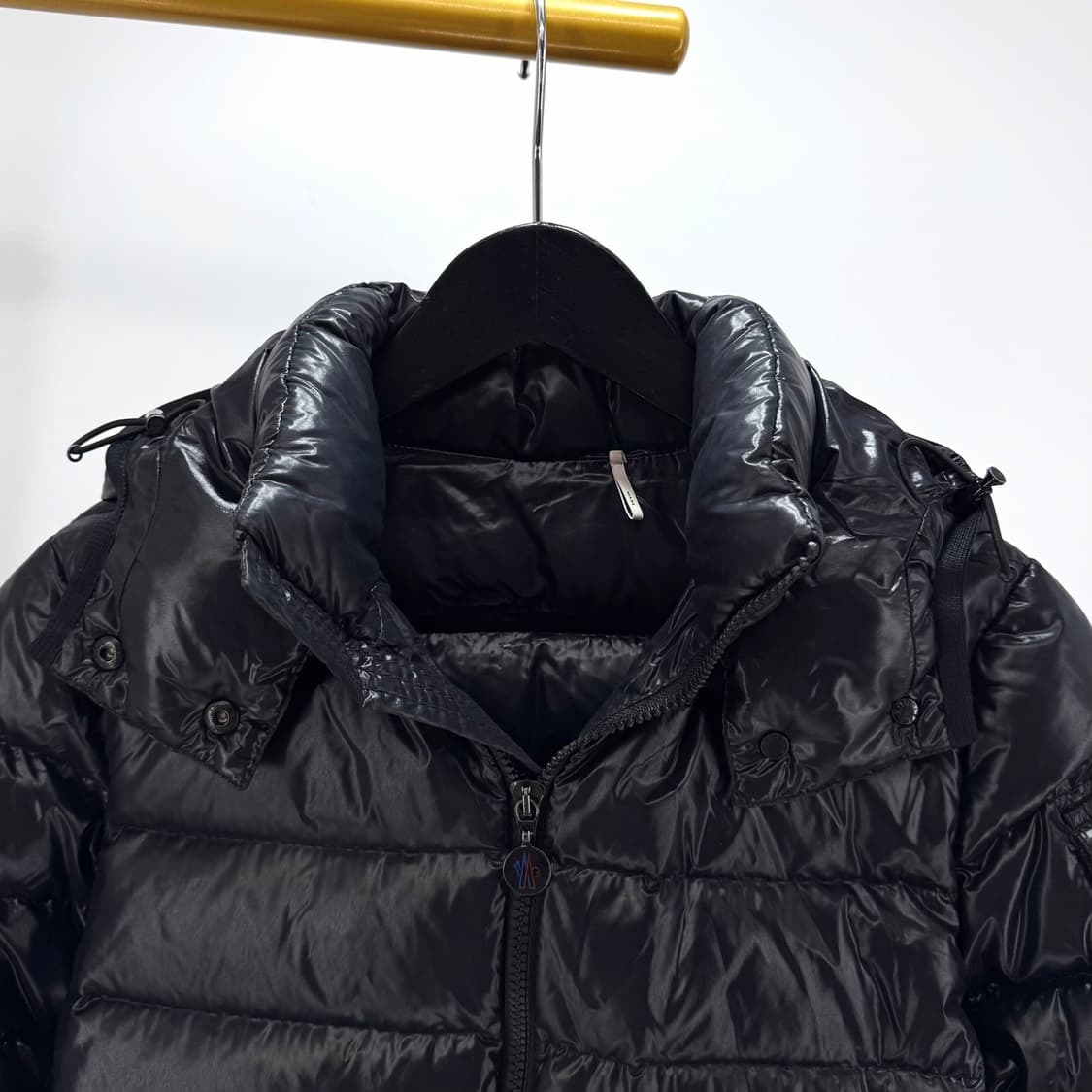 [0사이즈] 몽클레어 BADY 여성 패딩 후드 점퍼 블랙 상품이미지5