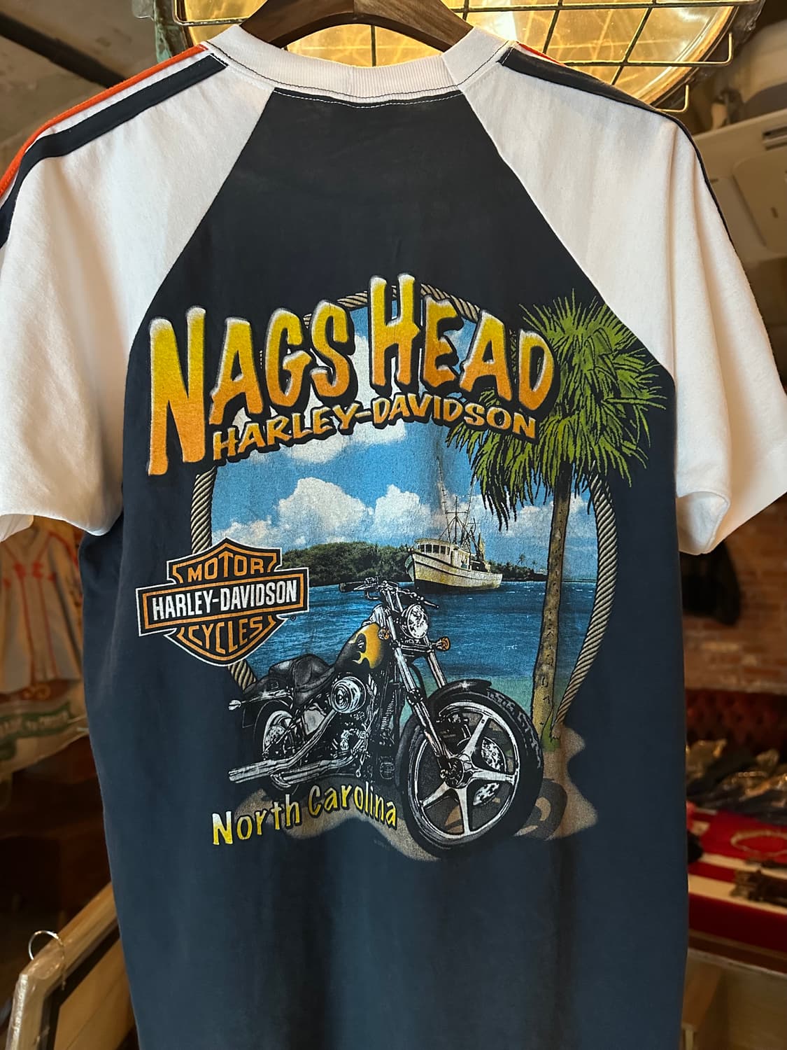 00s Vintage Harley Davidson T Shirt 상품이미지4