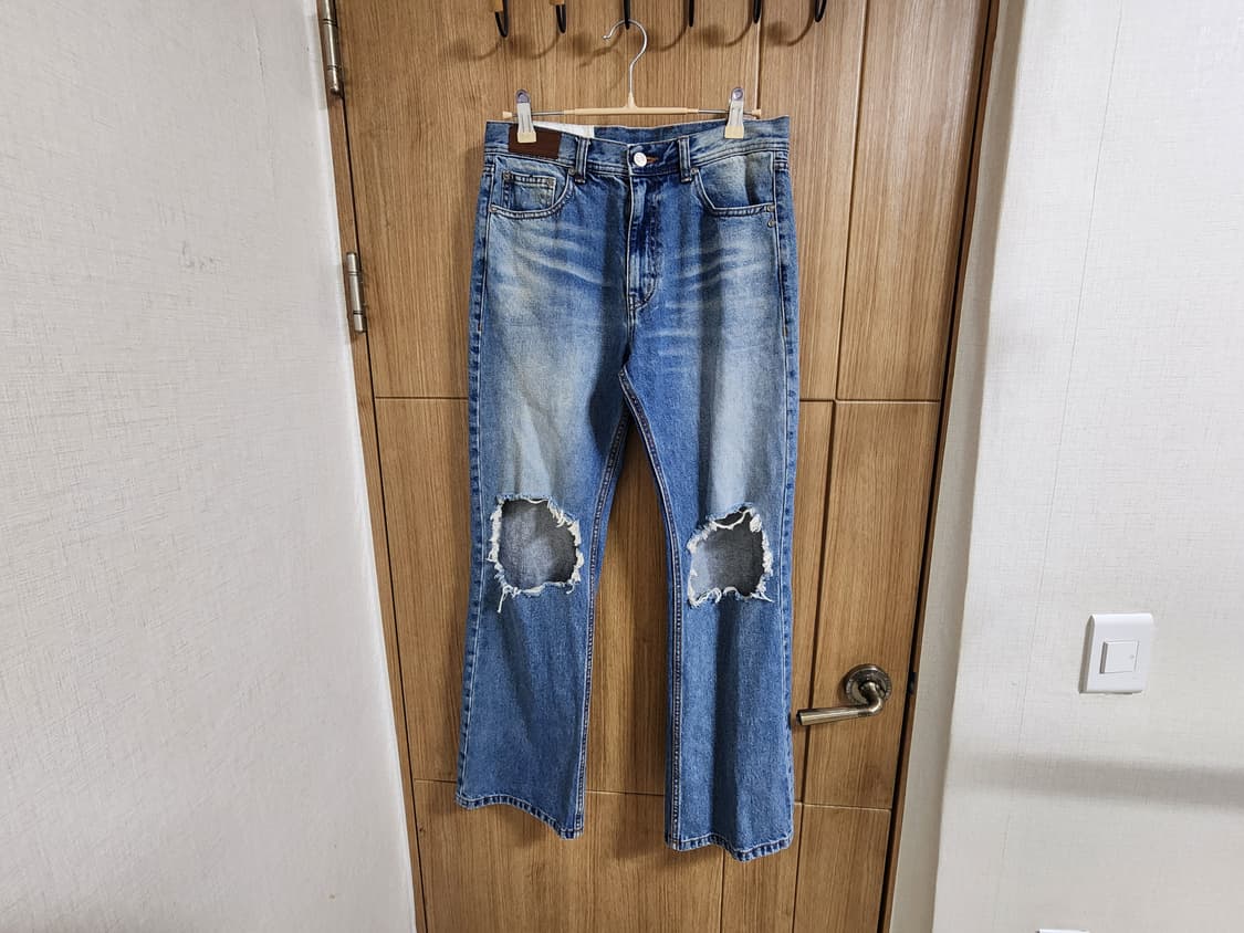 (S)앤더슨벨 디트로이드 부츠컷 진 데님 팬츠  상품이미지1