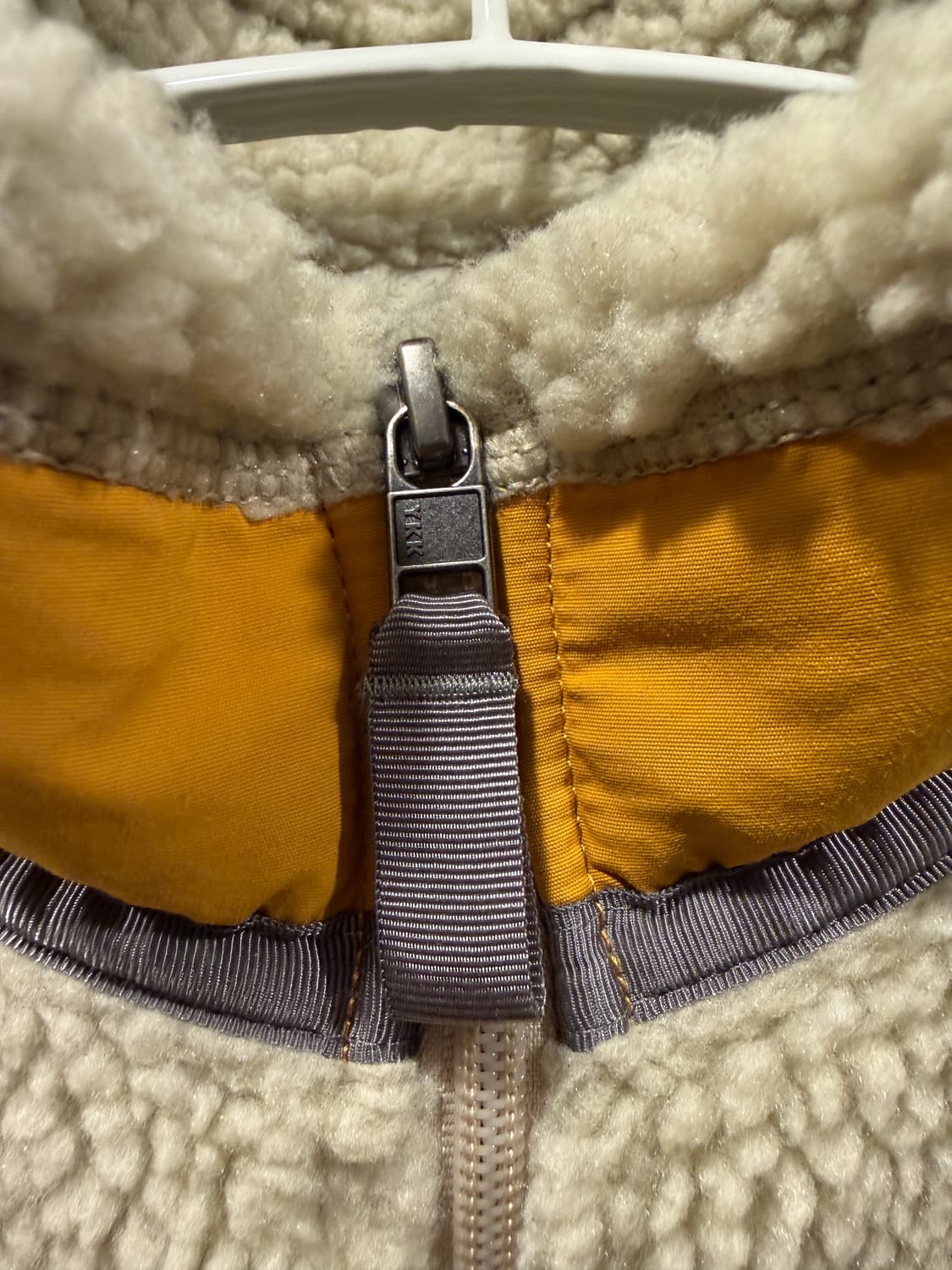 파타고니아 레트로X 플리스(후리스) 펠리컨 골드 S 상품이미지4