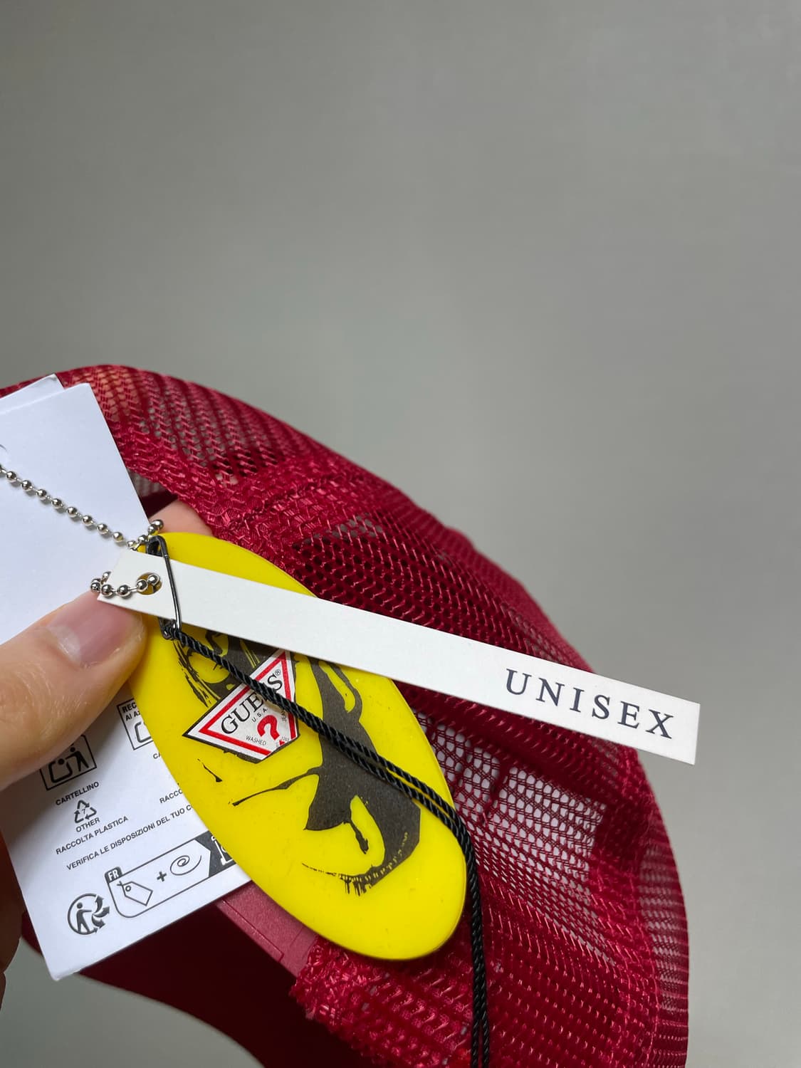 [게스x히스테릭 글래머] 메쉬 볼캡_red 상품이미지8