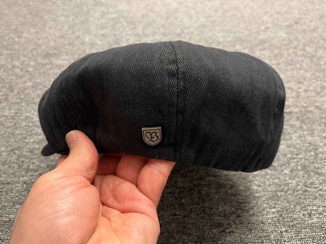 브릭스톤 블랙 헤링본 뉴스보이캡 L  상품이미지4