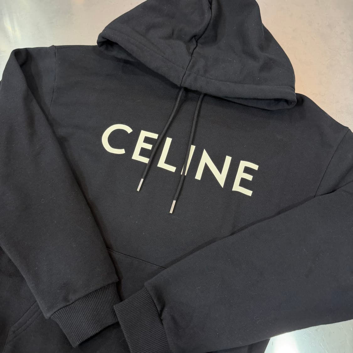 [리오브전포점] 셀린느 코튼 플리스 루즈 후드 상품이미지3