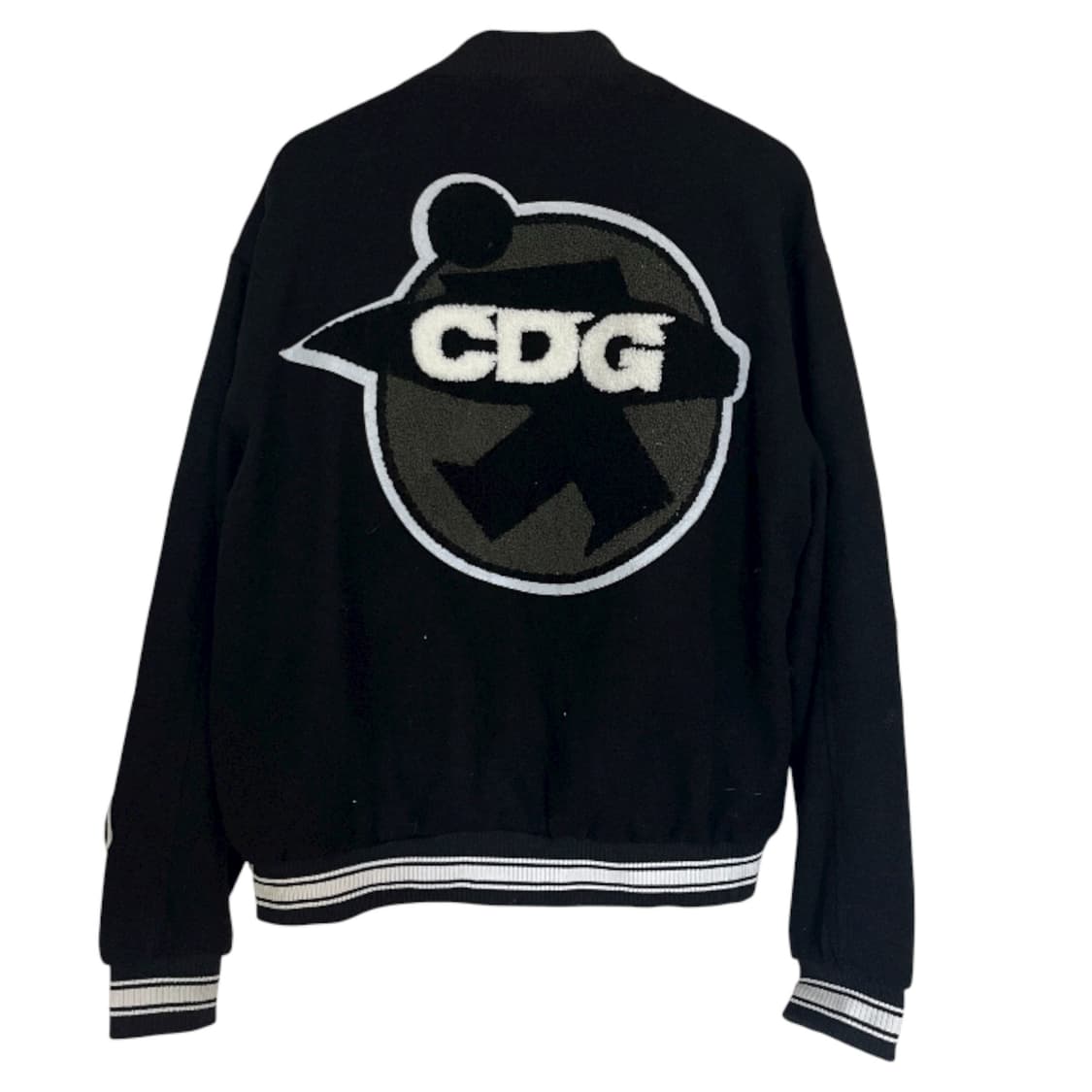 [L] 스투시 x 꼼데가르송 바시티 자켓 상품이미지2