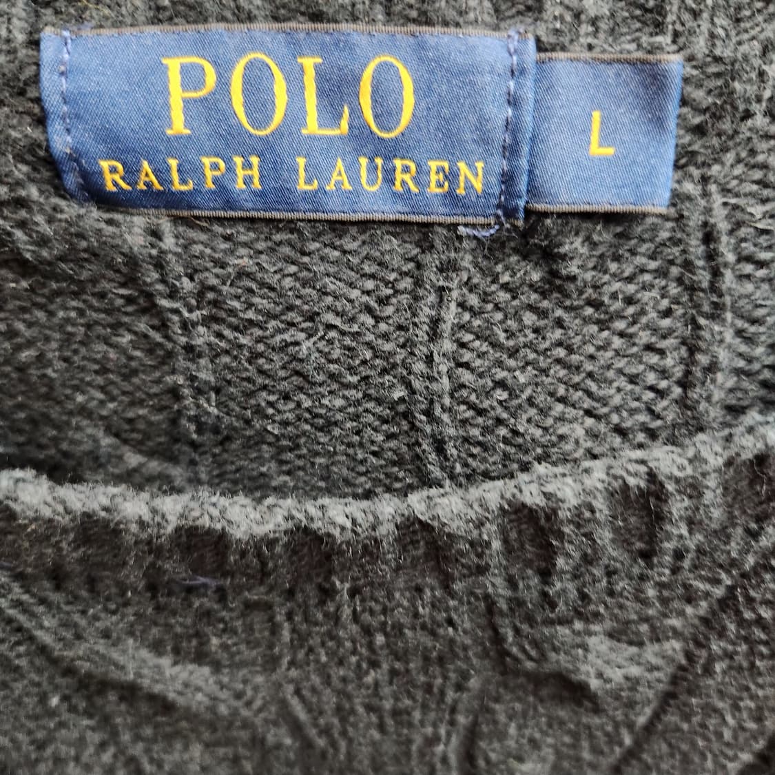 폴로랄프로렌 레드포니 코튼 케이블 니트 L(XL) 상품이미지5