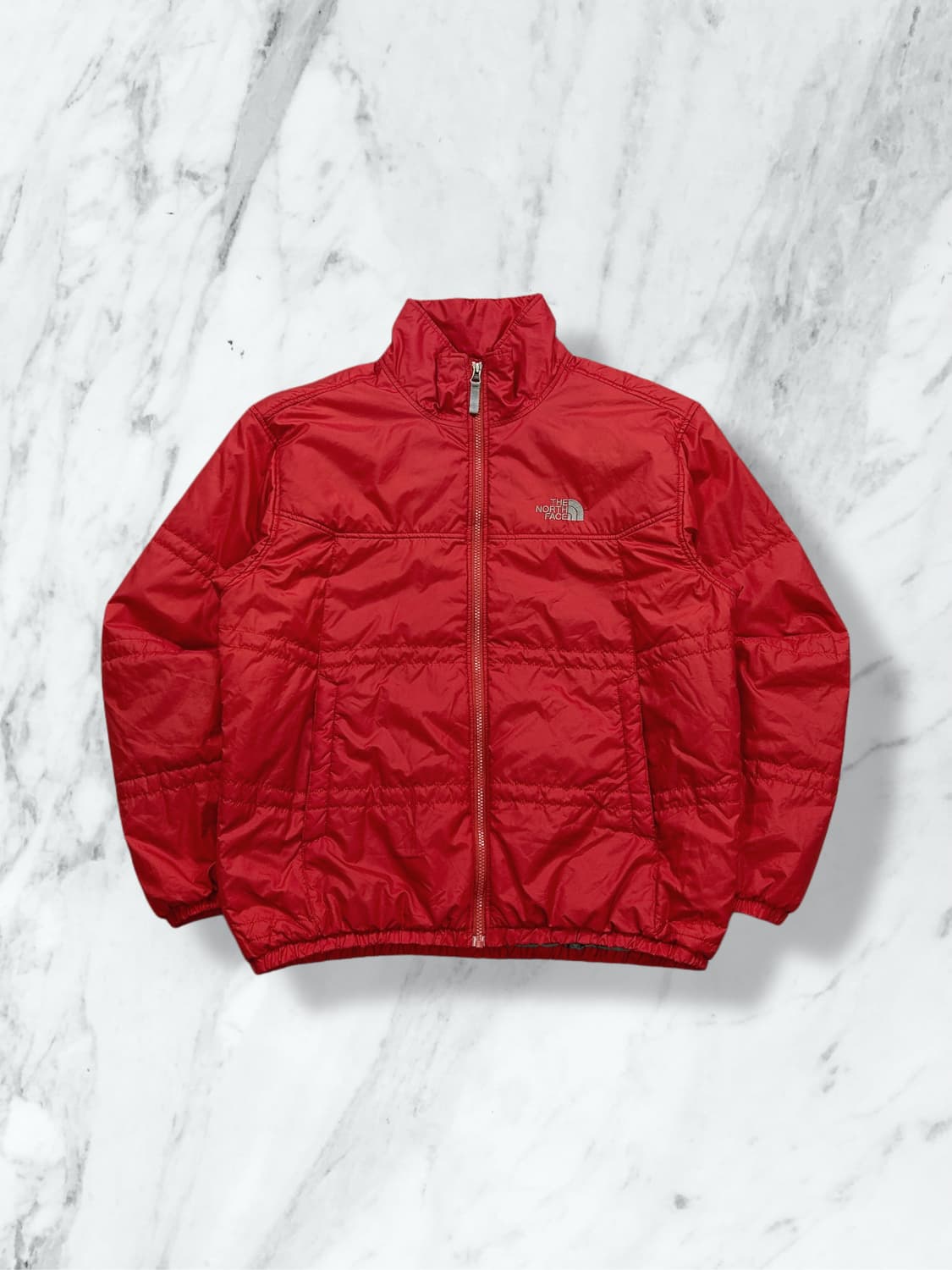노스페이스 레드 경량패딩 L 상품이미지1