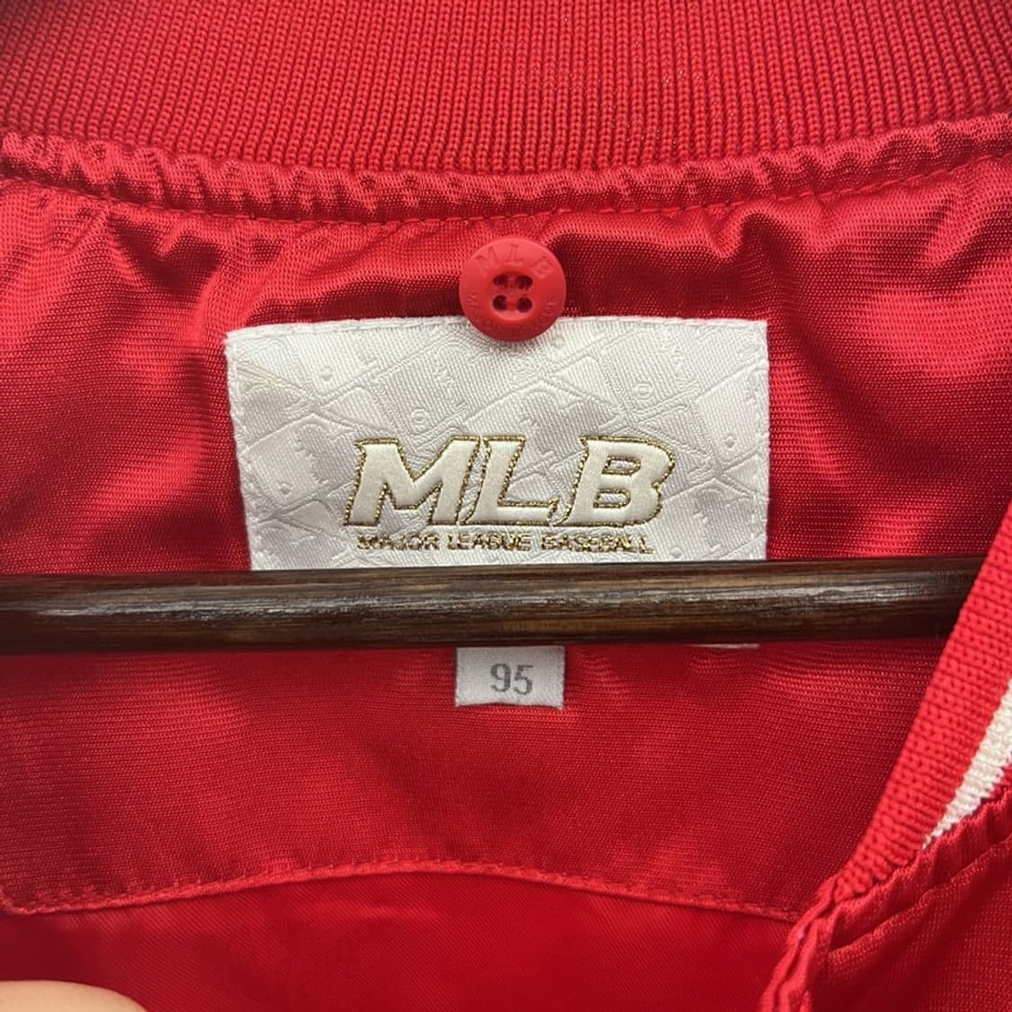 MLB 휴스턴 애스트로스 레트로 펑크 새틴 바시티자켓 95 C10694 상품이미지5