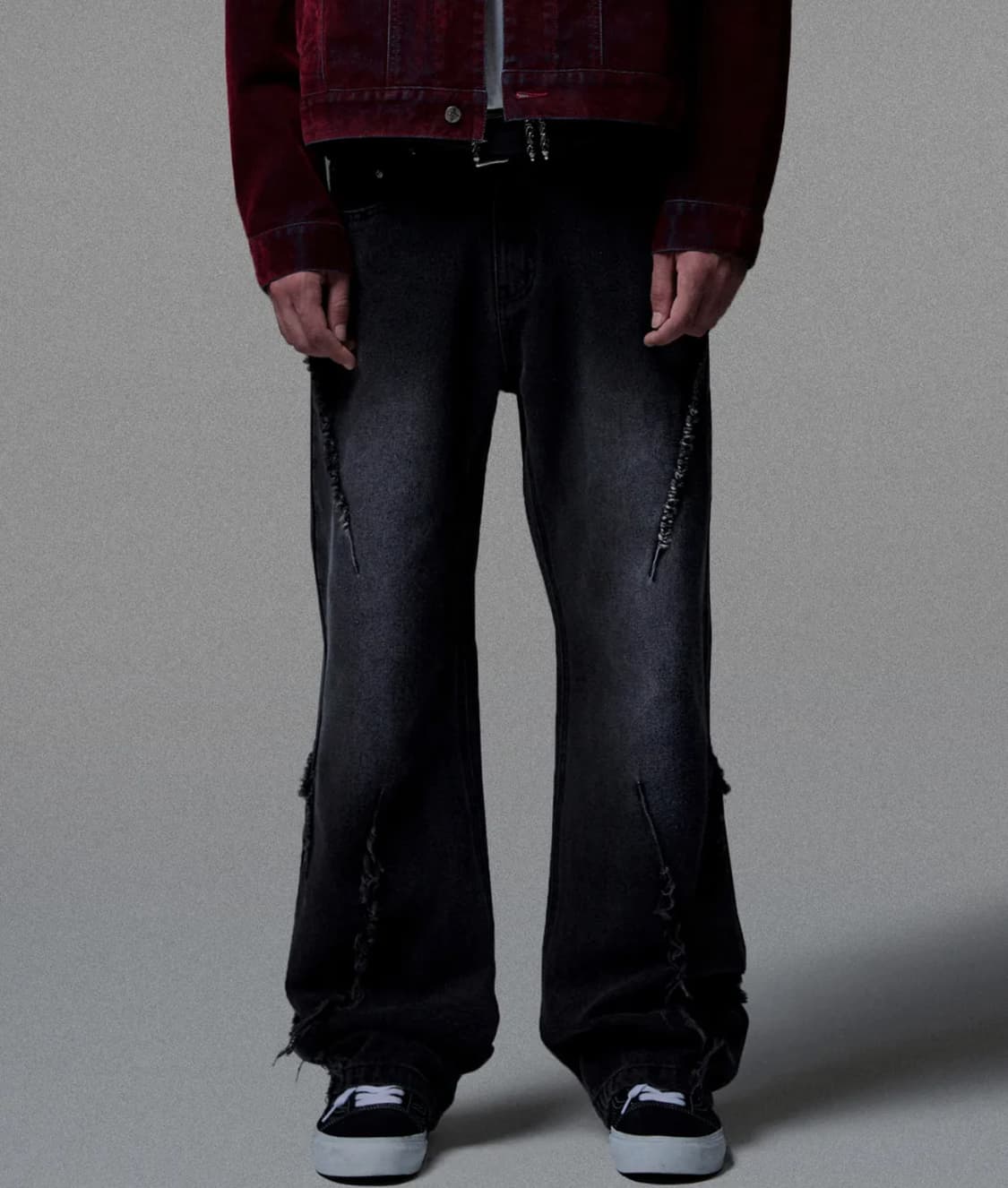 NOT4NERD 컷오프 데님 팬츠 상품이미지7