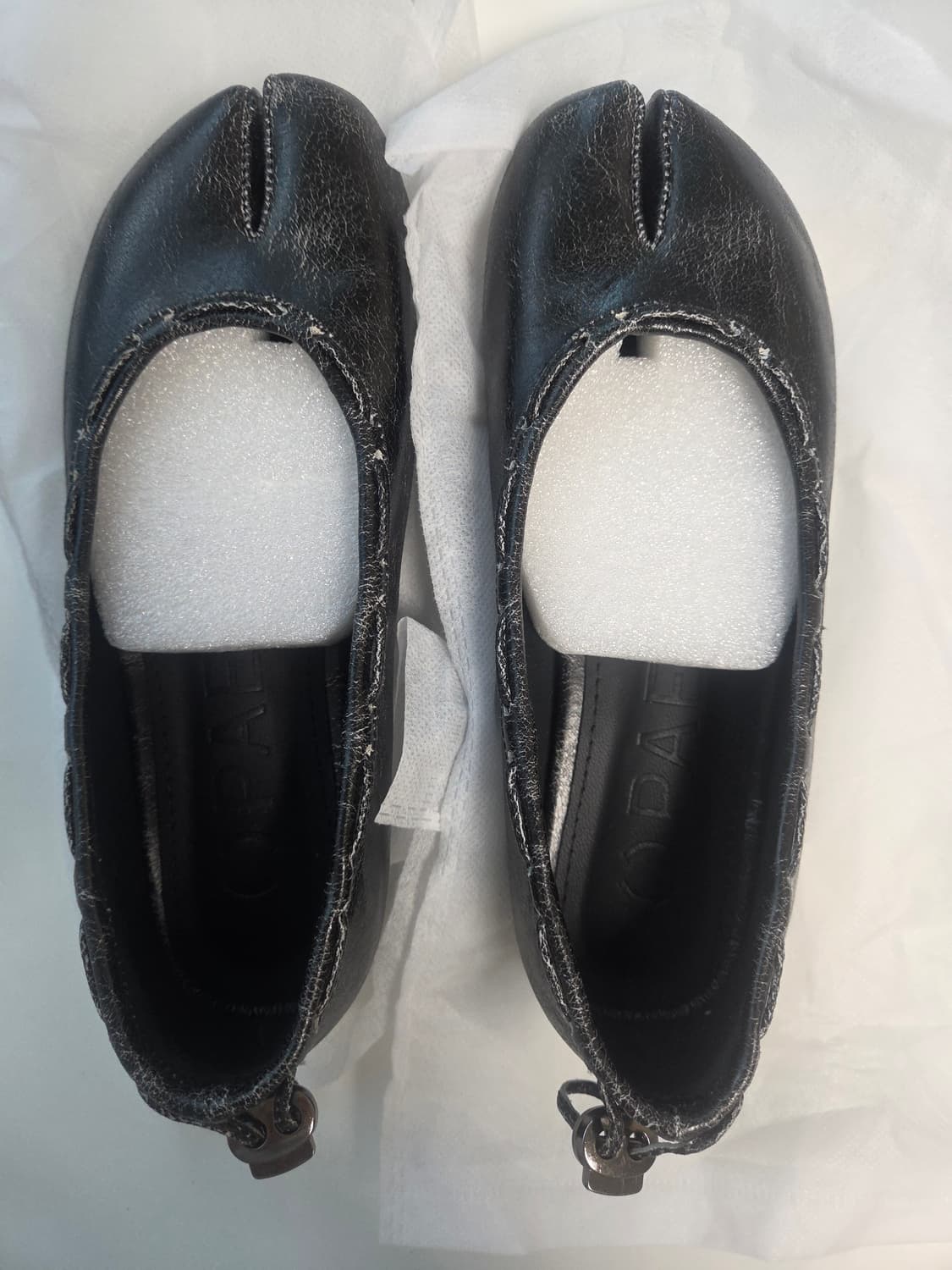 페이즈 레더플랫  빈티지 블랙 상품이미지1